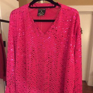 Pink Sequin Top